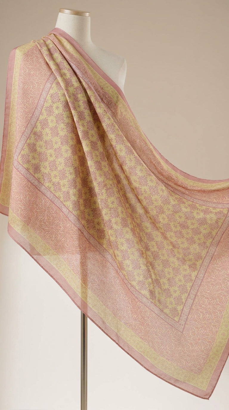 Sakura Cahaya shawl