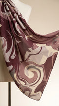 Scarlet Blush shawl