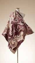 Scarlet Blush shawl
